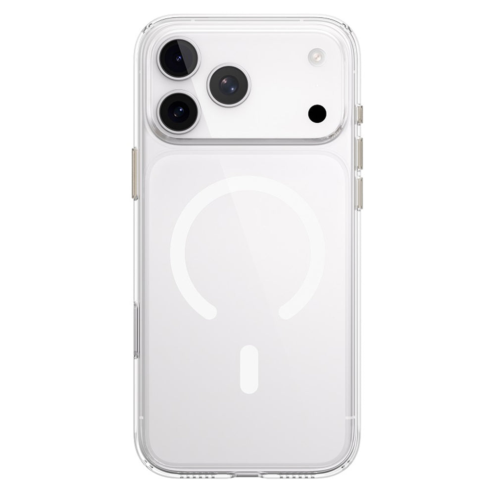Coque MagSafe pour Apple iPhone 18 Pro Max / 17 Pro Max, Blueo, Crystal+ Anti-Drop, transparente