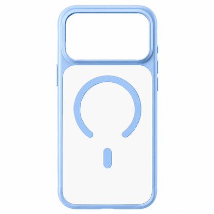 Custodia MagSafe per Apple iPhone 18 Pro Max / 17 Pro Max, Blueo, delicata sulla pelle e antiurto, blu satinato