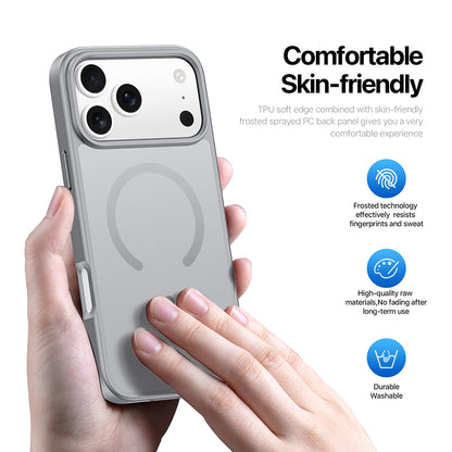 Coque MagSafe pour Apple iPhone 18 Pro Max / 17 Pro Max, DUX DUCIS, Yind, Gris
