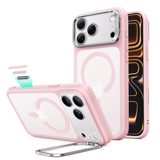 MagSafe-Hülle für Apple iPhone 18 Pro Max / 17 Pro Max, ESR, Classic Hybrid Kickstand, Satin Rosa