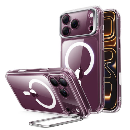 Custodia MagSafe per Apple iPhone 18 Pro Max / 17 Pro Max, ESR, Classic Hybrid Kickstand, Trasparente