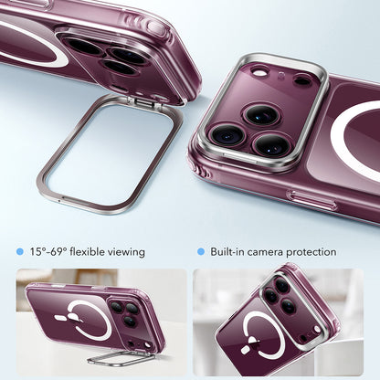 Custodia MagSafe per Apple iPhone 18 Pro Max / 17 Pro Max, ESR, Classic Hybrid Kickstand, Trasparente