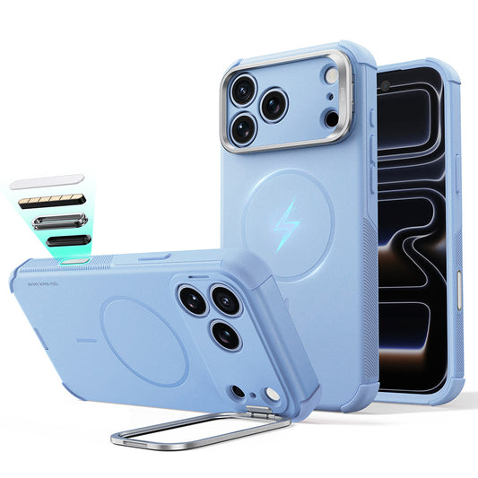 MagSafe-Hülle für Apple iPhone 18 Pro Max / 17 Pro Max, ESR, Cyber Armor Kickstand, Blau