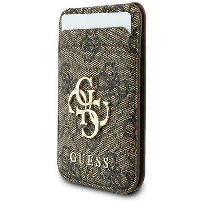 Coque MagSafe pour Apple iPhone 18 Pro Max / 17 Pro Max, Guess, 4G Cardslot, marron