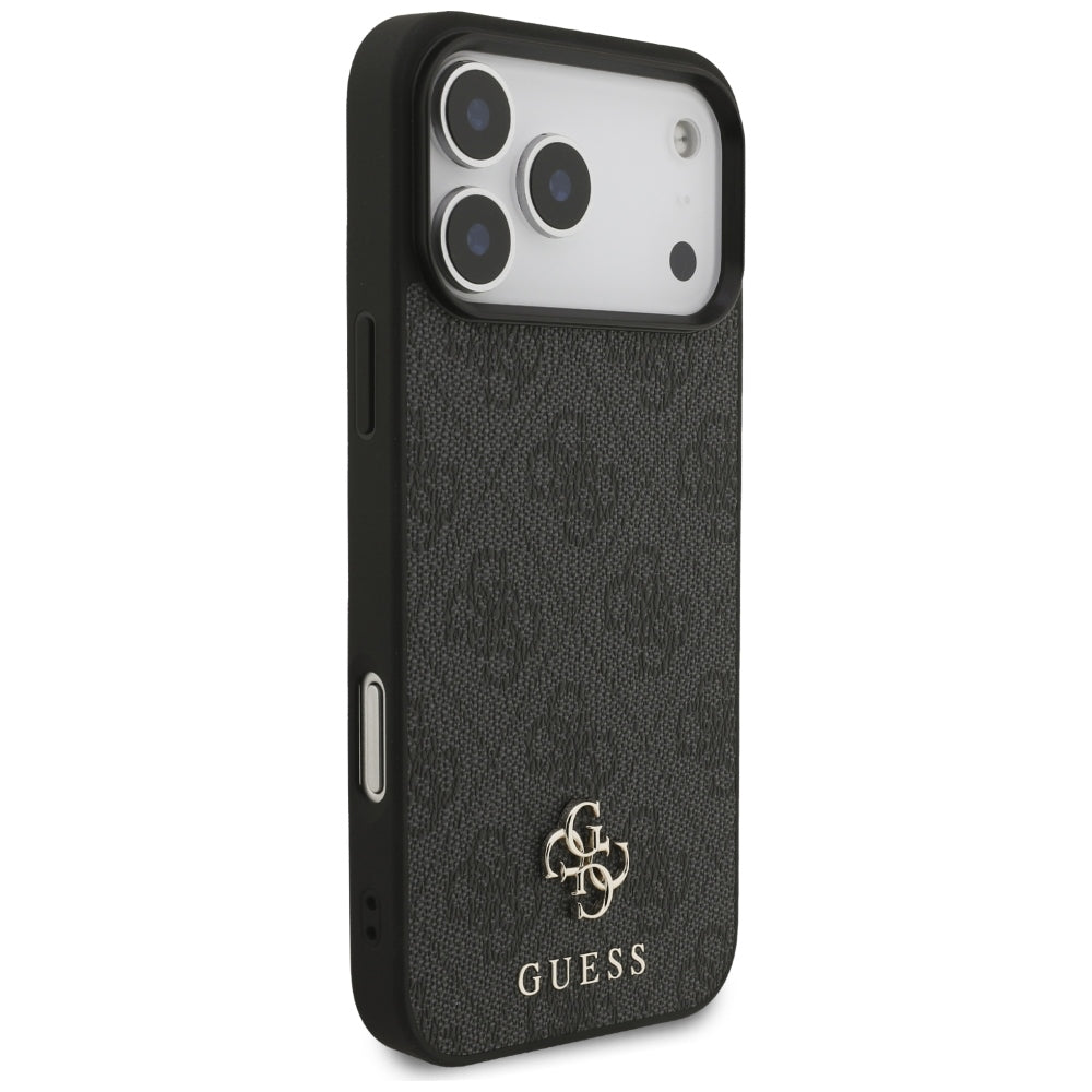 Custodia MagSafe per Apple iPhone 18 Pro Max / 17 Pro Max, Guess, 4G Small and Classic, Nera