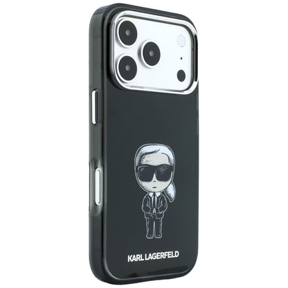 Custodia MagSafe per Apple iPhone 18 Pro Max / 17 Pro Max, Karl Lagerfeld, HC IML Ikonik Sketch Print, Nera
