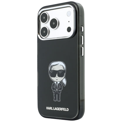 Custodia MagSafe per Apple iPhone 18 Pro Max / 17 Pro Max, Karl Lagerfeld, HC IML Ikonik Sketch Print, Nera