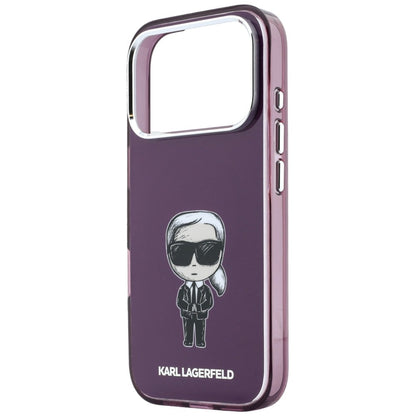 Custodia MagSafe per Apple iPhone 18 Pro Max / 17 Pro Max, Karl Lagerfeld, IML Ikonik Sketch Print, Vinaccia