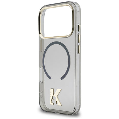 Custodia MagSafe per Apple iPhone 18 Pro Max / 17 Pro Max, Karl Lagerfeld, IML Karl Head Logo, nera