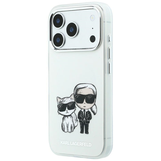 Custodia MagSafe per Apple iPhone 18 Pro Max / 17 Pro Max, Karl Lagerfeld, KC Bodies Sketch, Beige