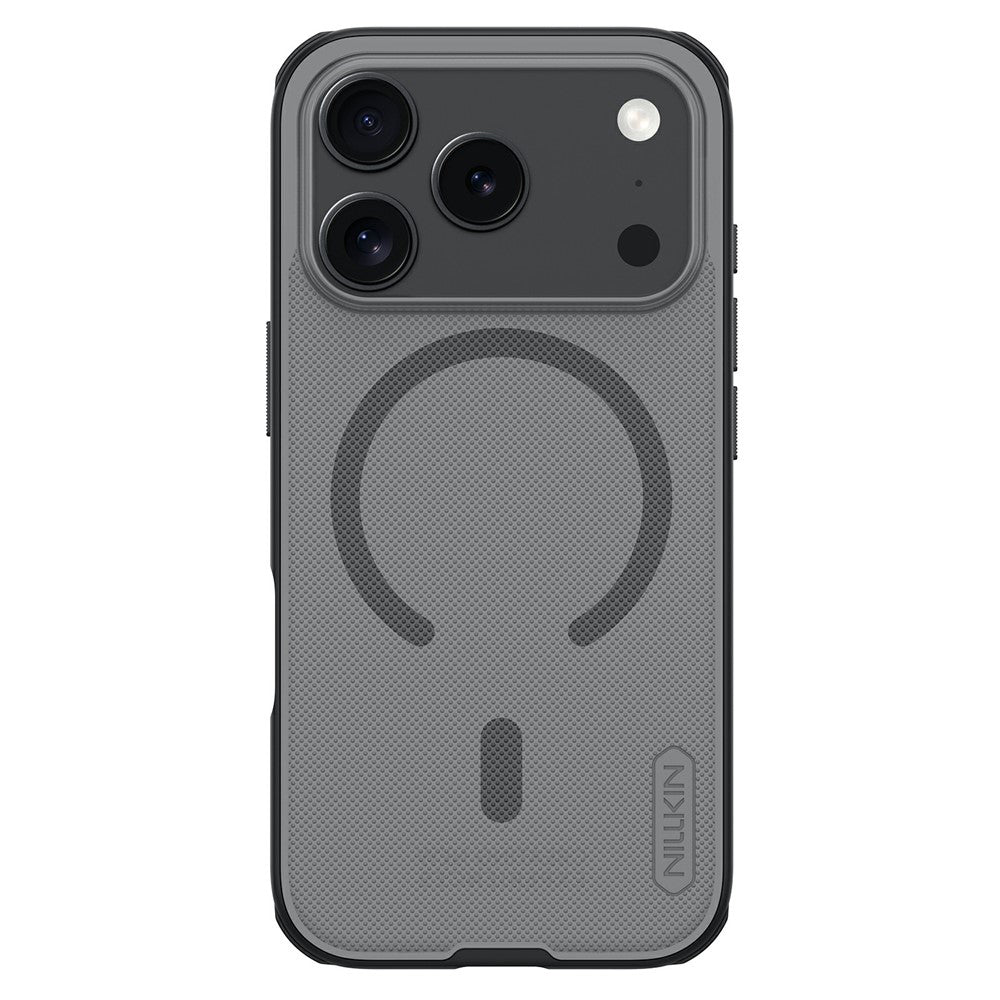 Custodia MagSafe per Apple iPhone 18 Pro Max / 17 Pro Max, Nillkin, Super Shield Pro, Nera Trasparente
