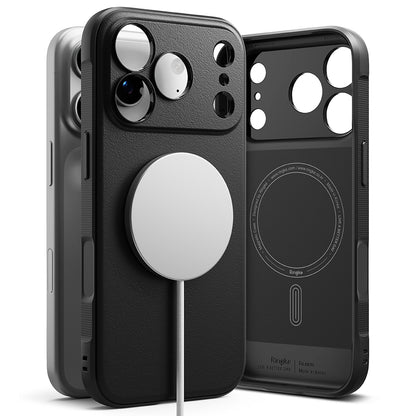 Custodia MagSafe per Apple iPhone 18 Pro Max / 17 Pro Max, Ringke, Onyx, Nera