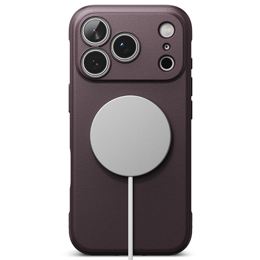 Coque MagSafe pour Apple iPhone 18 Pro Max / 17 Pro Max, Ringke, Onyx, bordeaux foncé