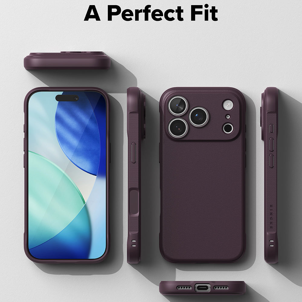 Coque MagSafe pour Apple iPhone 18 Pro Max / 17 Pro Max, Ringke, Onyx, bordeaux foncé