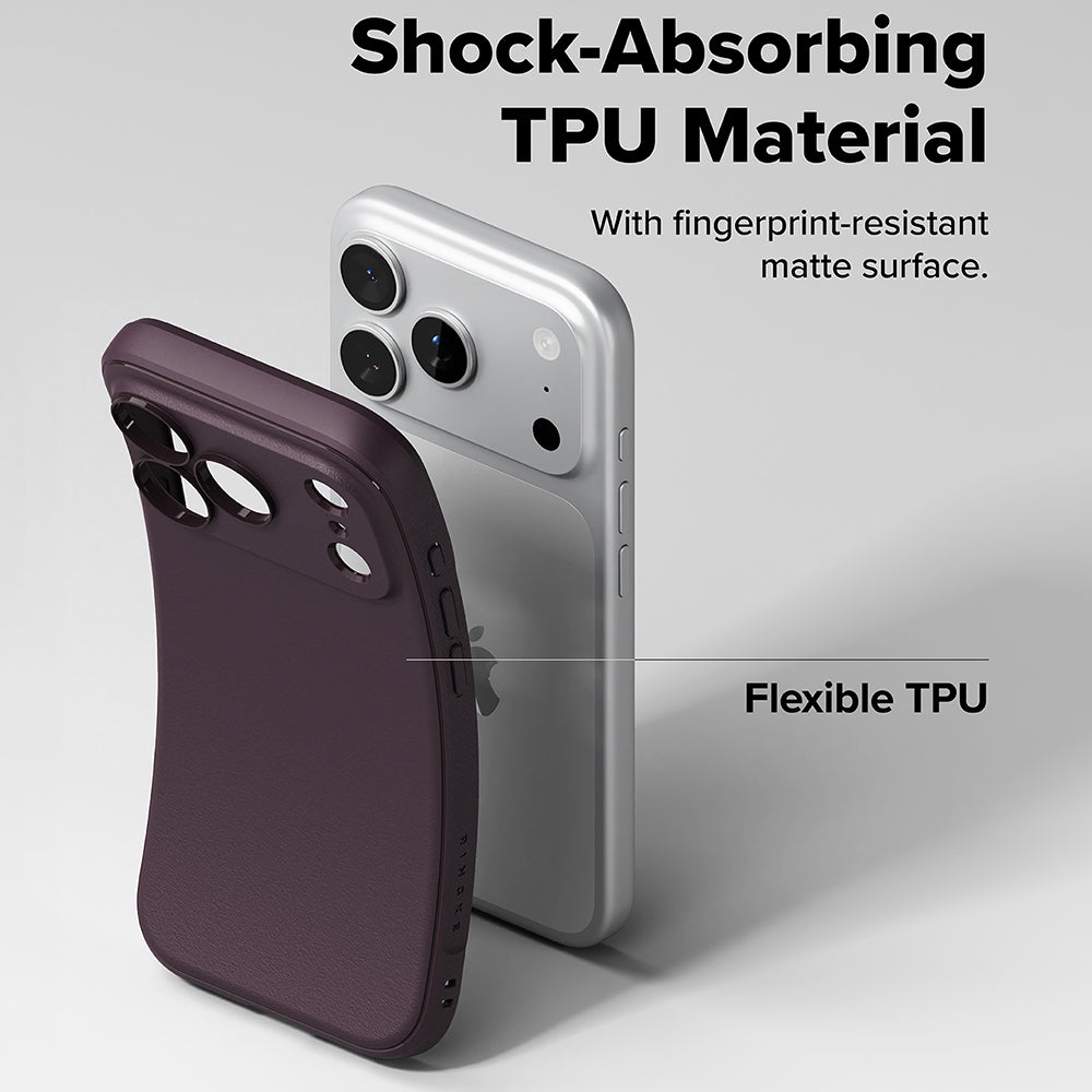 Coque MagSafe pour Apple iPhone 18 Pro Max / 17 Pro Max, Ringke, Onyx, bordeaux foncé
