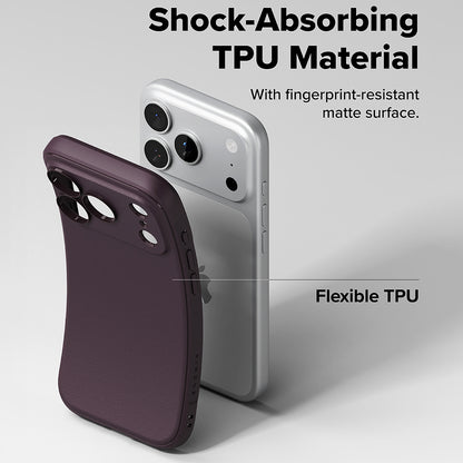 Coque MagSafe pour Apple iPhone 18 Pro Max / 17 Pro Max, Ringke, Onyx, bordeaux foncé