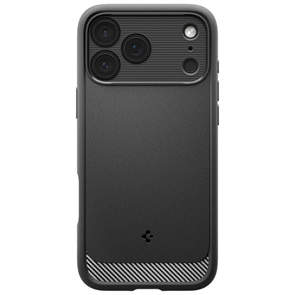 Coque MagSafe pour Apple iPhone 18 Pro Max / 17 Pro Max, Spigen, Rugged Armor, Noir Mat ACS12109