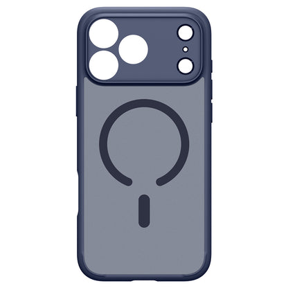 Coque MagSafe pour Apple iPhone 18 Pro Max / 17 Pro Max, Spigen, Ultra Hybrid, Bleu Marine Satiné ACS11918