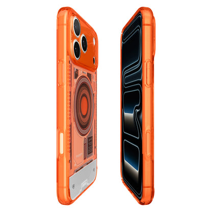 Coque MagSafe pour Apple iPhone 18 Pro Max / 17 Pro Max, Spigen, Ultra Hybrid C-One, Orange ACS11984