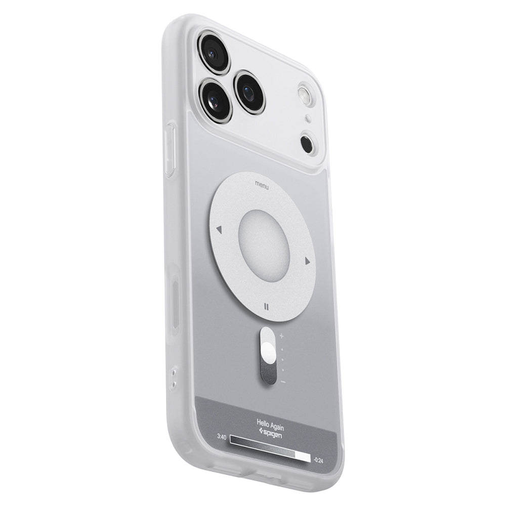 MagSafe Case for Apple iPhone 18 Pro Max / 17 Pro Max, Spigen, Ultra Hybrid Classic, Silver ACS12130
