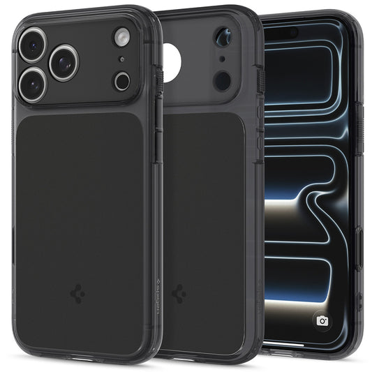 Coque MagSafe pour Apple iPhone 18 Pro Max / 17 Pro Max, Spigen, Ultra Hybrid T, Noir Mat ACS12134