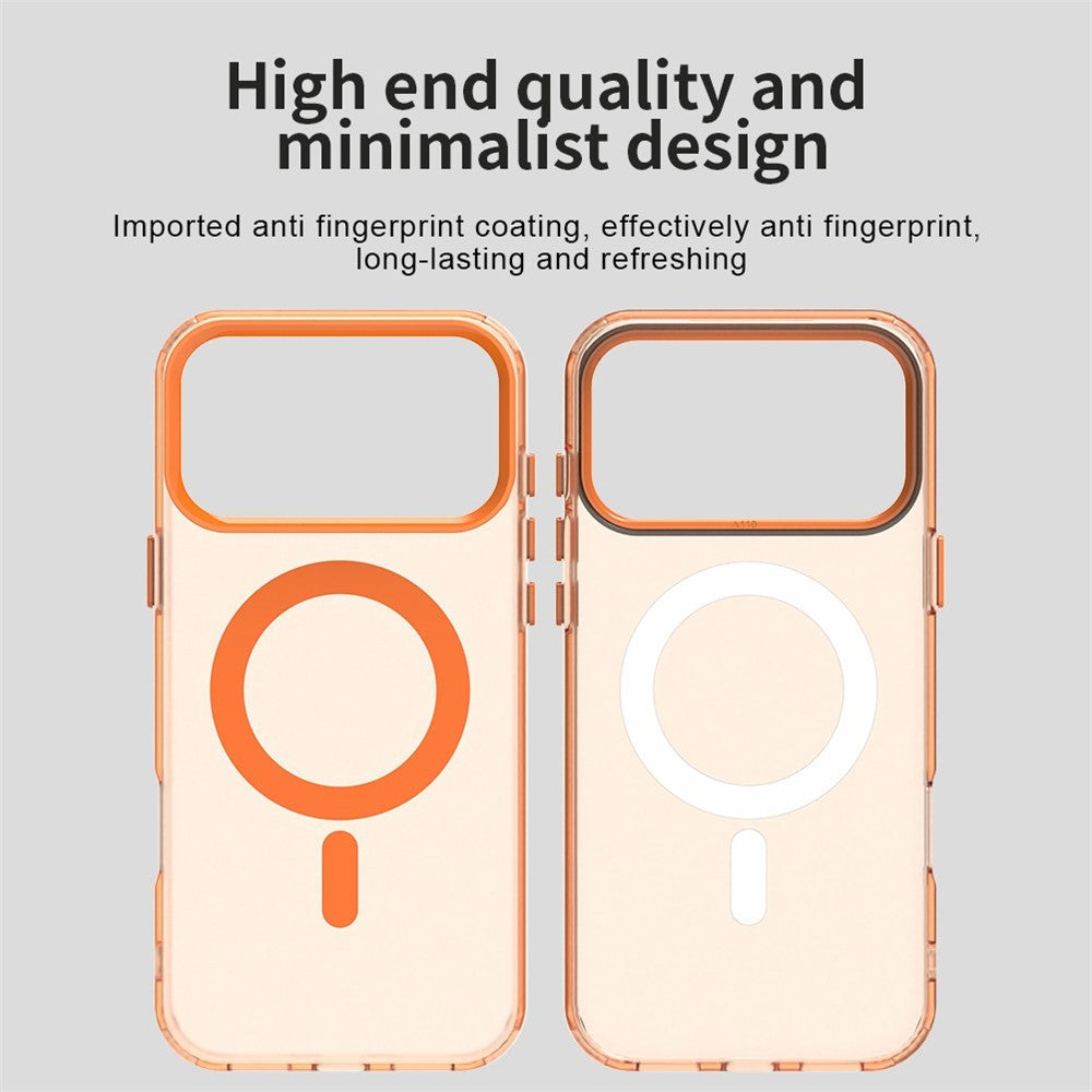 Coque MagSafe pour Apple iPhone 18 Pro Max / 17 Pro Max, Techsuit, CandyCase, Orange