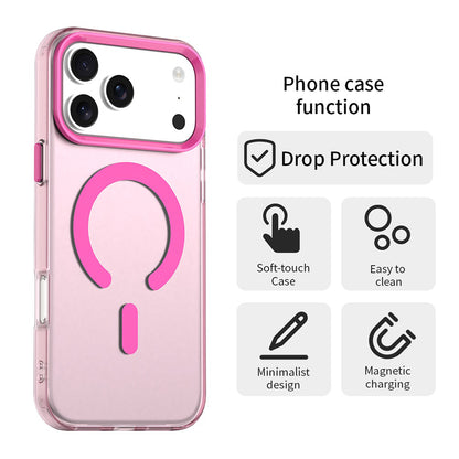 Coque MagSafe pour Apple iPhone 18 Pro Max / 17 Pro Max, Techsuit, CandyCase, Rose