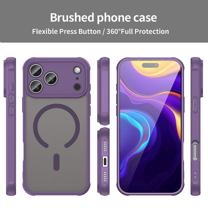 Coque MagSafe pour Apple iPhone 18 Pro Max / 17 Pro Max, Techsuit, HaloFrost II, Violet