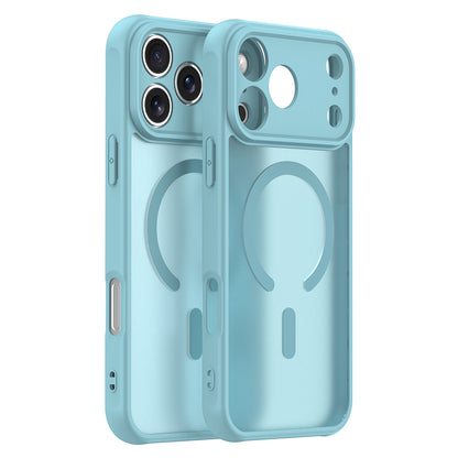 Coque MagSafe pour Apple iPhone 18 Pro Max / 17 Pro Max, Techsuit, HaloFrost II, Vert Clair