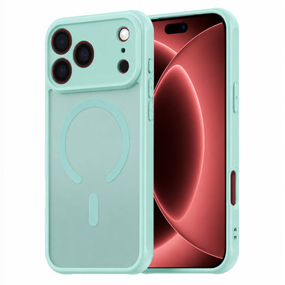Coque MagSafe pour Apple iPhone 18 Pro Max / 17 Pro Max, Techsuit, HaloFrost II, Vert Clair
