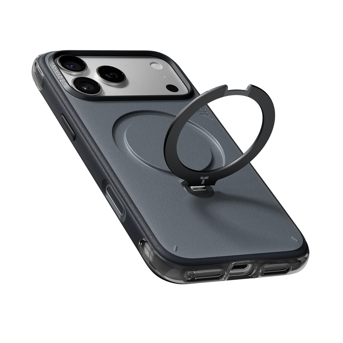 Custodia MagSafe per Apple iPhone 18 Pro Max / 17 Pro Max, Torras, Ostand Q3 Air Essential, Viola