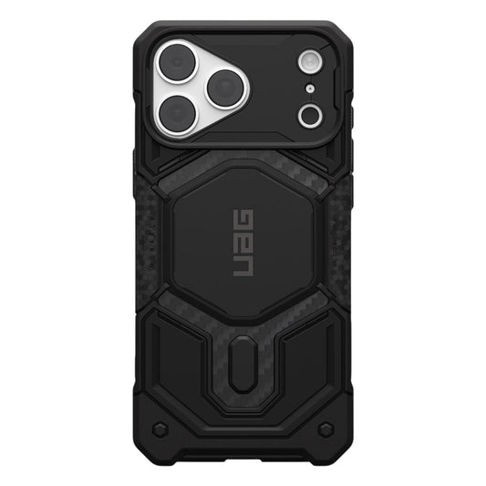 Custodia MagSafe per Apple iPhone 18 Pro Max / 17 Pro Max, Urban Armor Gear, Monarch Pro Carbon, Nera