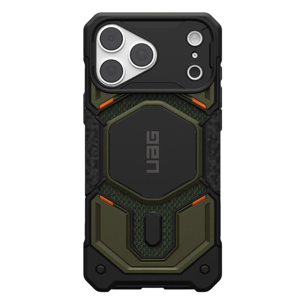 MagSafe-Hülle für Apple iPhone 18 Pro Max / 17 Pro Max, Urban Armor Gear, Monarch Pro Kevlar, Grün