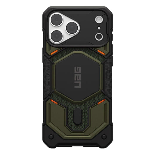 MagSafe-Hülle für Apple iPhone 18 Pro Max / 17 Pro Max, Urban Armor Gear, Monarch Pro Kevlar, Grün