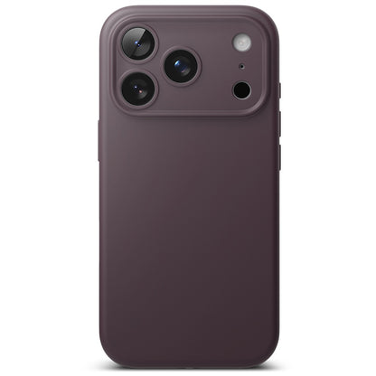 Custodia MagSafe per Apple iPhone 18 Pro, Ringke, silicone, bordeaux scuro