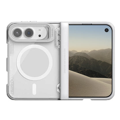 Coque MagSafe pour Apple iPhone Duo, Nillkin, Iceblade Prop, grise