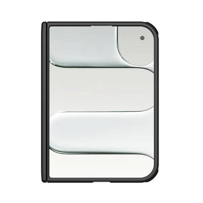 Coque MagSafe pour Apple iPhone Duo, Nillkin, Super Frosted Shield, noire transparente satinée