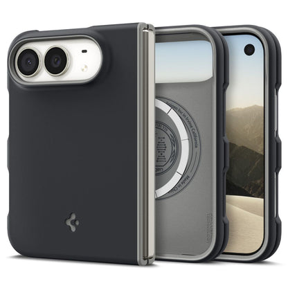 Custodia MagSafe per Apple iPhone Duo, Spigen, Nano Pop, nera ACS11687