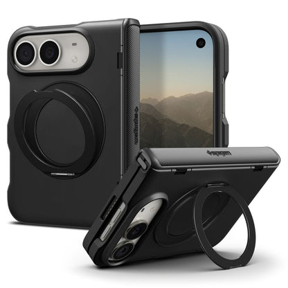 Custodia MagSafe per Apple iPhone Duo, Spigen, Slim Armor Pro S, nera ACS11780