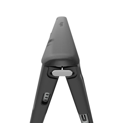 Custodia MagSafe per Apple iPhone Duo, Spigen, Ultra Hybrid Pro, nera satinata ACS11689