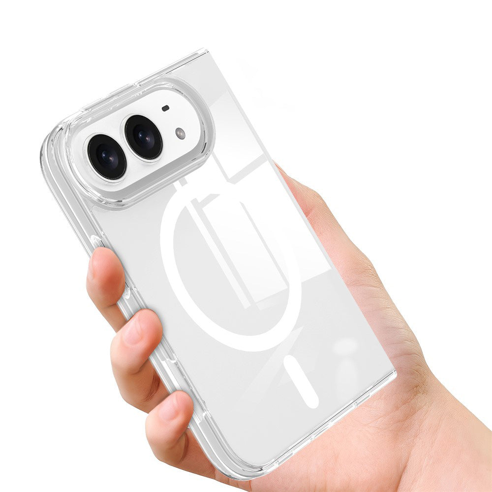 Cover MagSafe per Apple iPhone Duo, Techsuit, Pro, trasparente