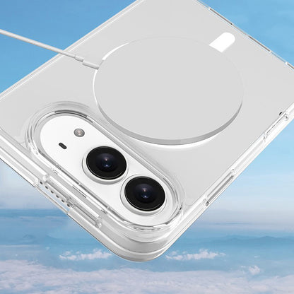Cover MagSafe per Apple iPhone Duo, Techsuit, Pro, trasparente