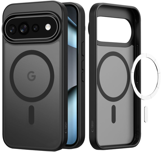 MagSafe-Hülle für Google Pixel 11 Pro / 11 / 10 Pro / 10 / 9, Tech-Protect, Magmat, Matt Schwarz