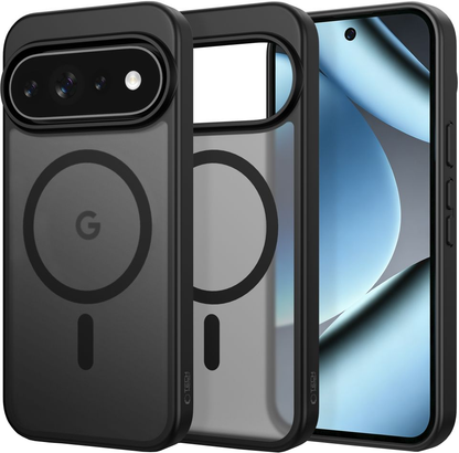 MagSafe-Hülle für Google Pixel 11 Pro XL / 10 Pro XL / 9 Pro XL, Tech-Protect, Magmat, Matt Schwarz
