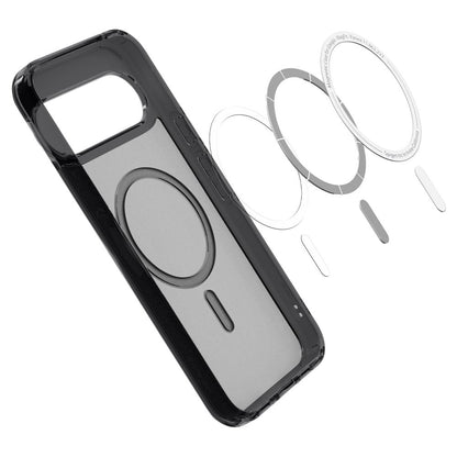Custodia MagSafe per Google Pixel 10 Pro / 10, Spigen, Ultra Hybrid, Nera Satinata ACS09703