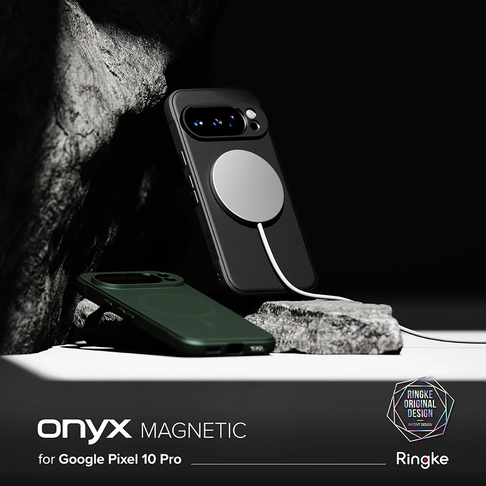 Custodia MagSafe per Google Pixel 10 Pro, Ringke, Onyx, Nera