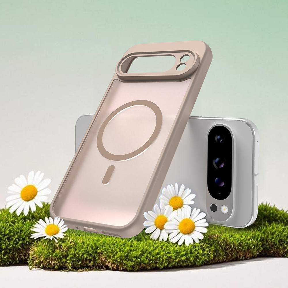 Étui MagSafe pour Google Pixel 10 Pro, Techsuit, HaloFrost II, Doré