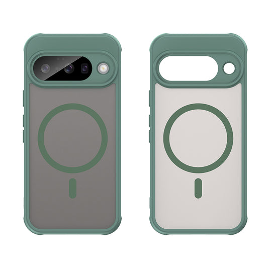 Coque MagSafe pour Google Pixel 10 Pro, Techsuit, HaloFrost II, Vert