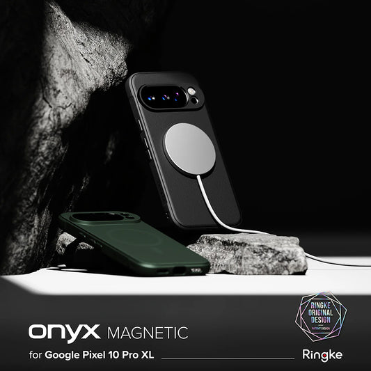 MagSafe-Hülle für Google Pixel 10 Pro XL, Ringke, Onyx, Schwarz