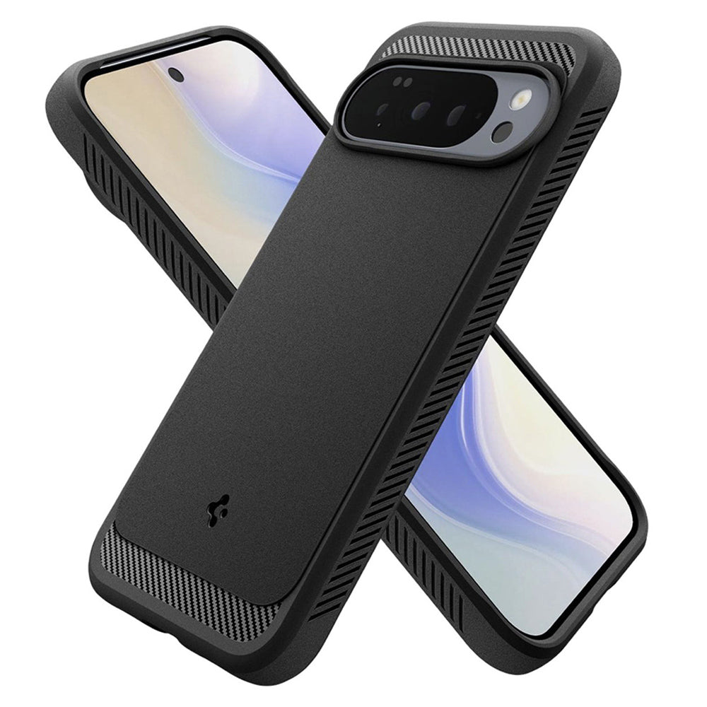 Custodia MagSafe per Google Pixel 10 Pro XL, Spigen, Rugged Armor, Nero Opaco ACS09721